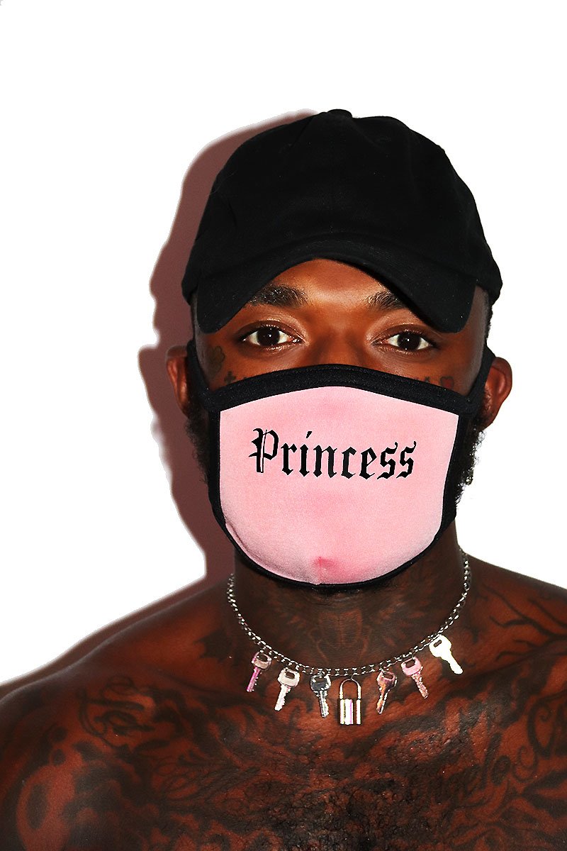 Princess Face Mask- Pink