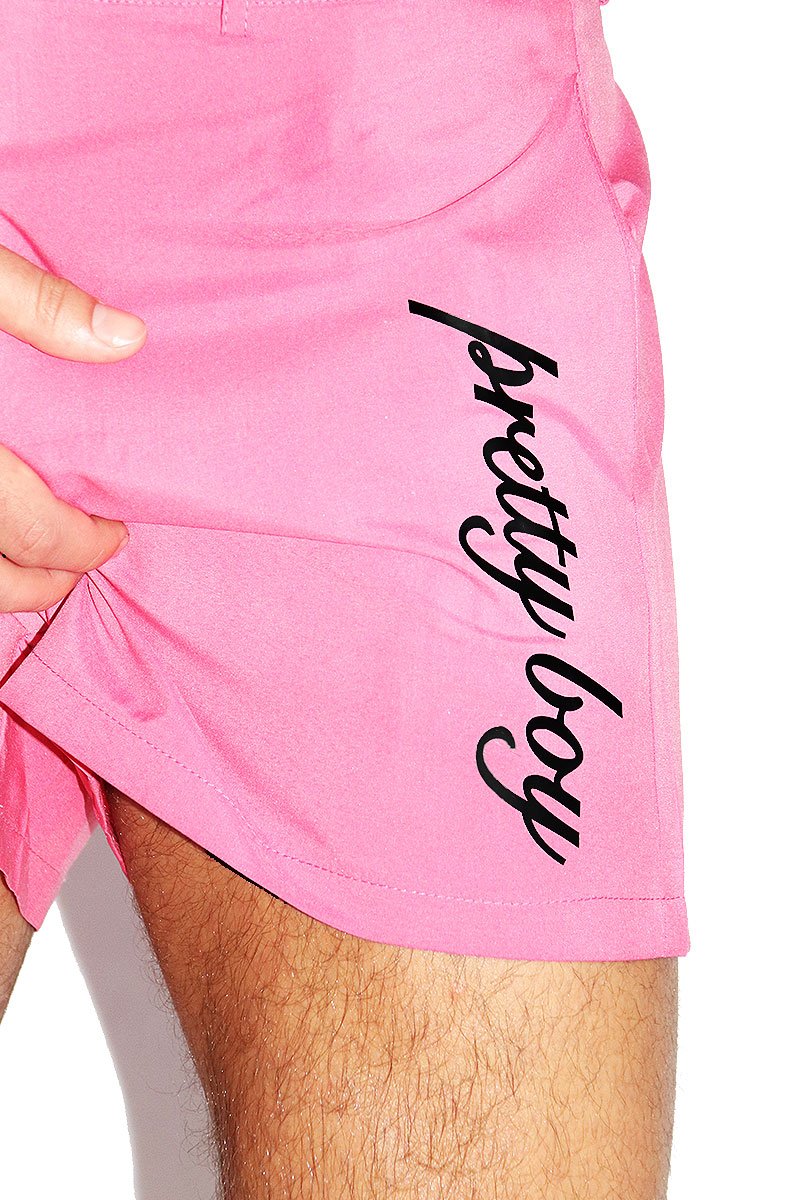 Pretty Boy Club Shorts- Pink