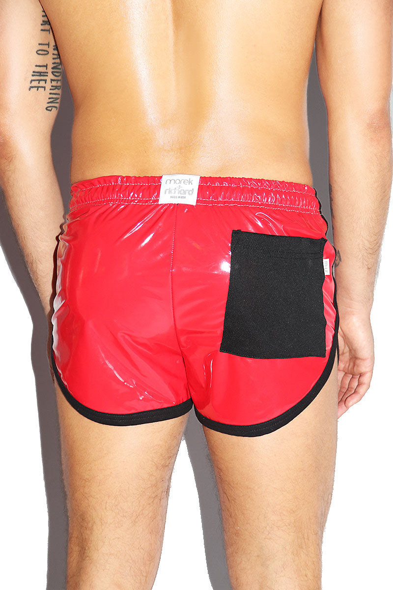 Latex running hot sale shorts