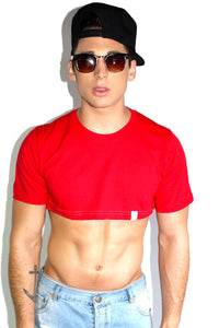 Core Extreme Crop Tee-Red