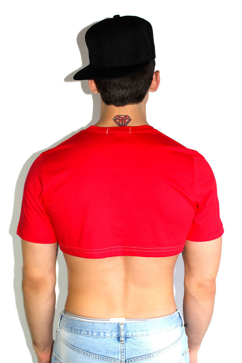 Core Extreme Crop Tee-Red