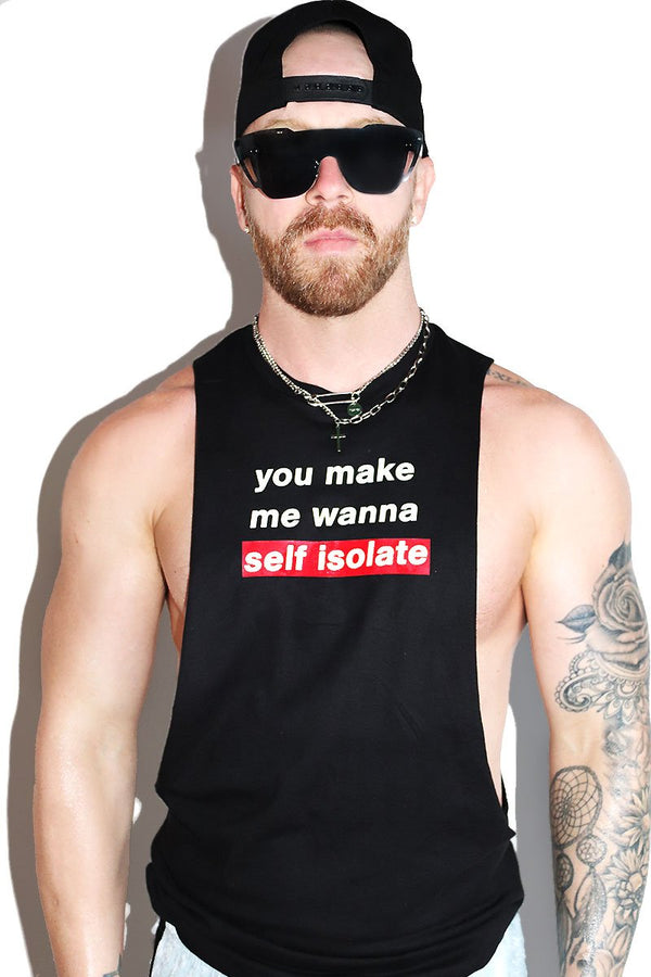 Self Isolate Low Arm Shredder Tank in Black
