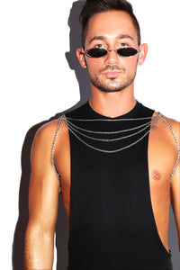 Life Shoulder Chain Harness-Silver