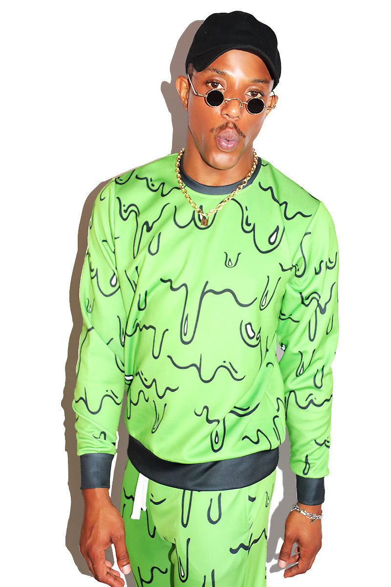 Toxic Goo Sweatshirt- Green