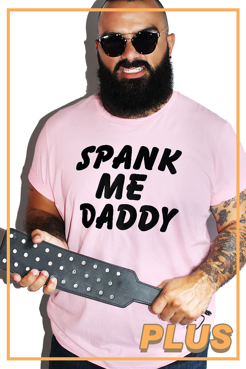 PLUS: Spank Me Daddy Tee-Pink