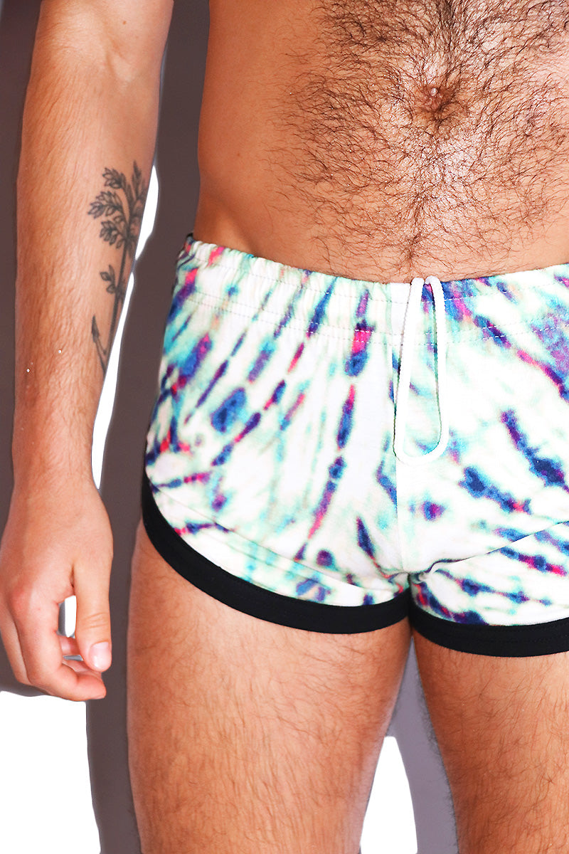 Groovy Shorty Running Shorts- Teal