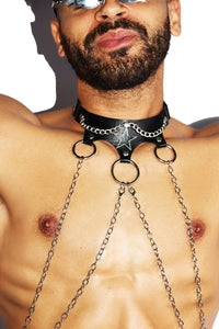 Circus Chains Harness-Black
