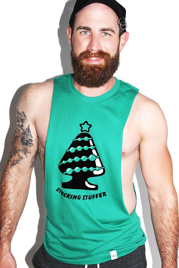 Stocking Stuffer Low Arm Tank in Green