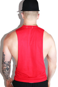 Subscribe Now Low Arm Shredder Tank- Red