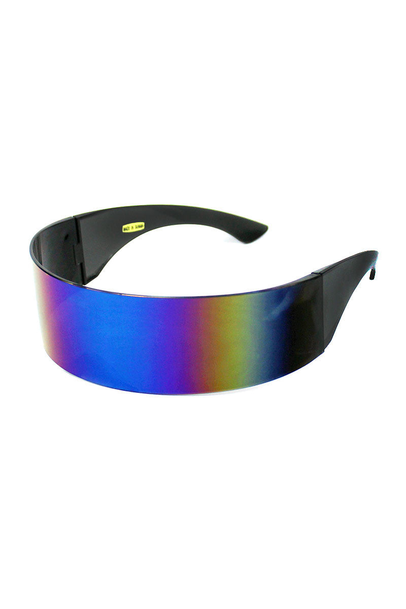 Pixel Rainbow Sunglasses- White – Marek+Richard