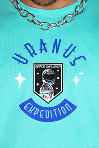 Uranus Expedition Low Arm Shedder Tank- Teal