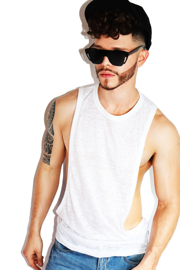 Core Burnout Low Arm Shredder in White