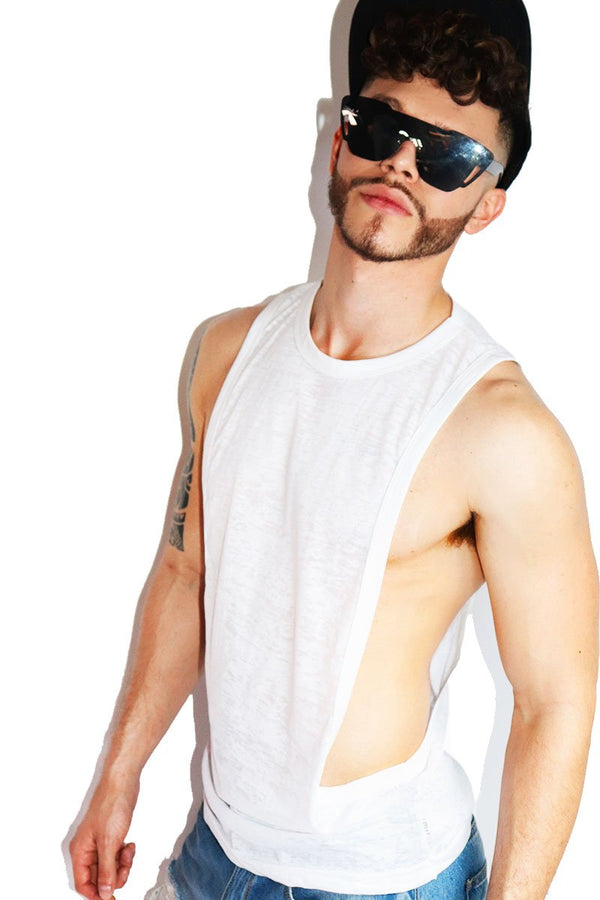 Core Burnout Low Arm Shredder in White, view 2