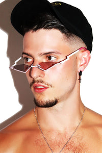 Rockstar Precision Sunglasses- White