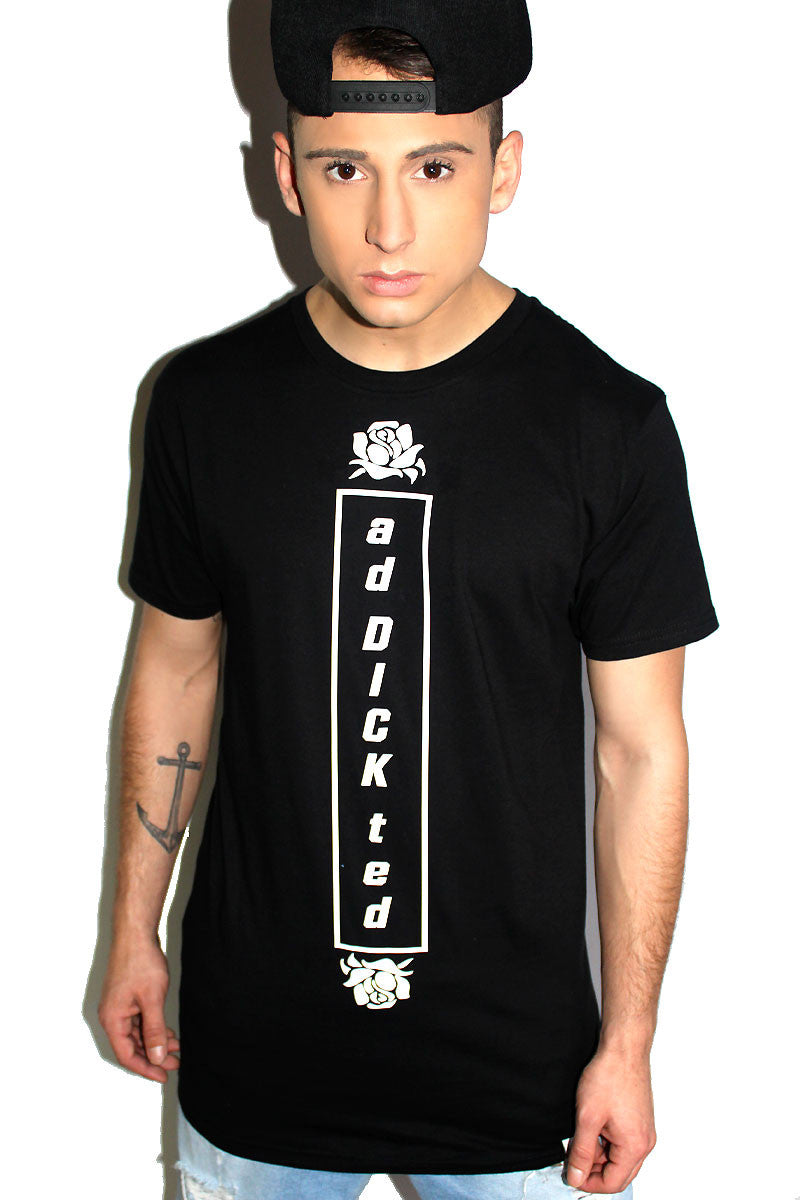 adDICKted Tunic Tee- Black