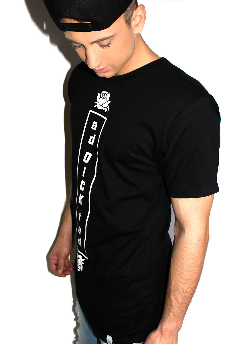 adDICKted Tunic Tee- Black