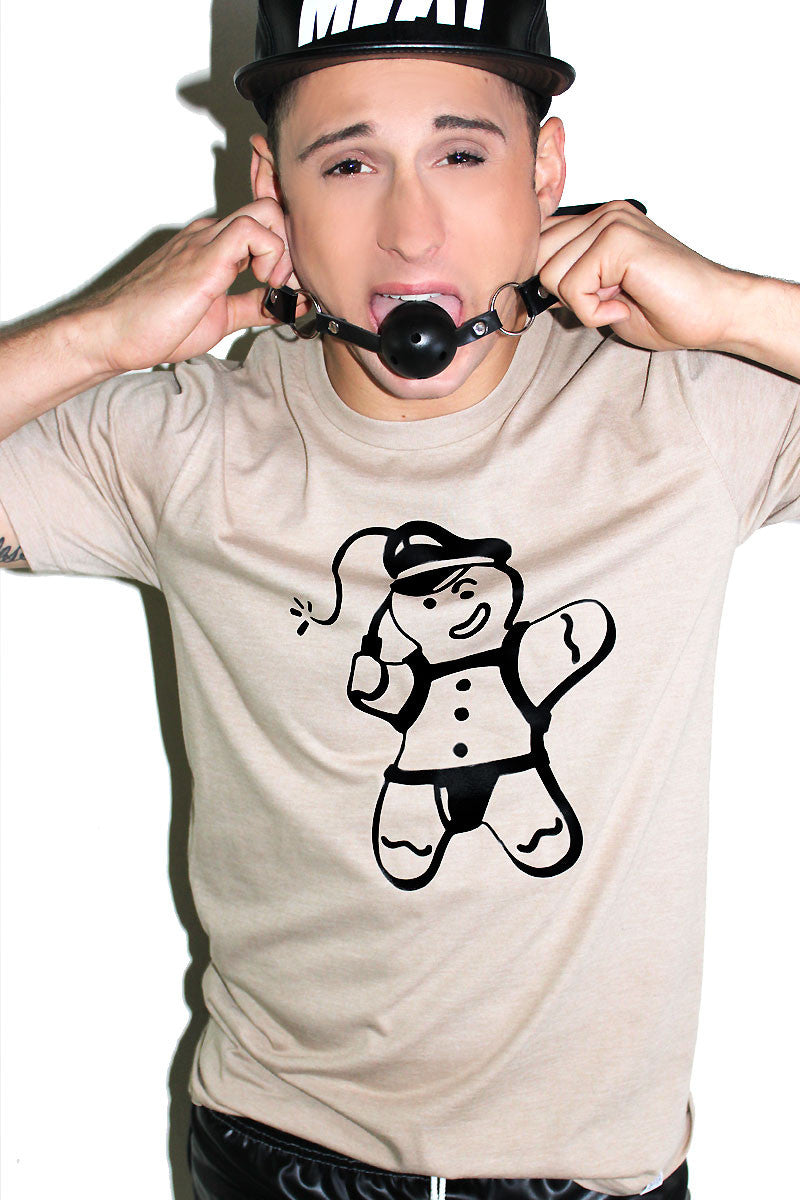 Gingerbread Daddy Tee-Brown