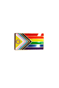 Inclusive Pride Flag Enamel Pin - Multi